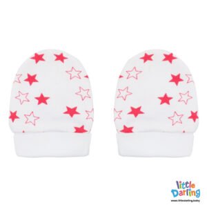 Baby Mittens Pair Pk Of 2 Red Star Little Darling