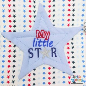 Infant Moses Basket Stars Print Little Darling