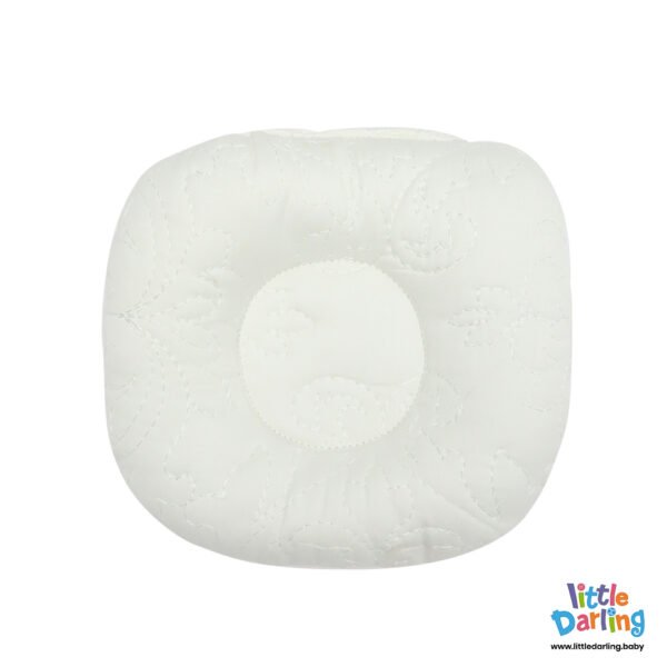 Baby Head Shaping Pillow White Color | Little Darling